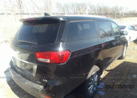 2015 Kia Sedona Lx из США, поврежденный, VIN KNDMB5C16F6027688